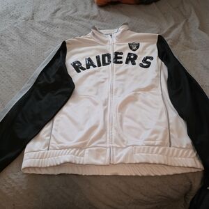 NFL Team Apparel Womens Black and Red Logo Hang Tag